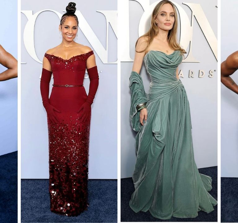 On the Scene at the 2024 Tony Awards: Alicia Keys I Gucci, Angelina Jolie in Vivienne Jolie, Taraji P. Henson in Oscar De La Renta, Cynthia Erivo in Custom Louis Vuitton + More!