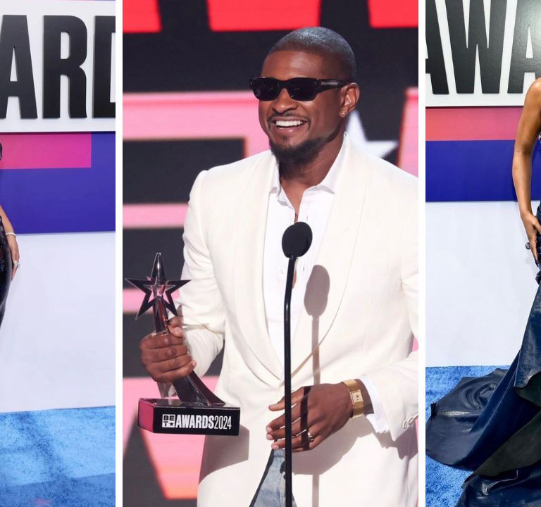 On the Scene at the 2024 BET Awards: Usher Receives the Lifetime Achievement Award in Ralph Lauren, Chloe Bailey in Monot, Victoria Monet in Samuel Lewis & More