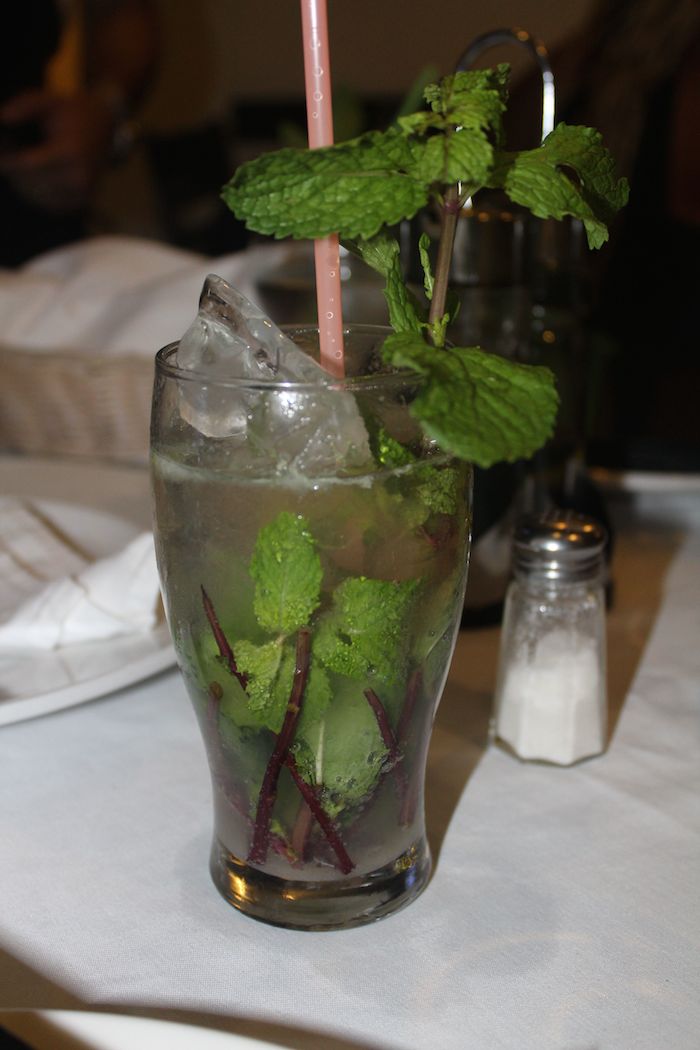 Starbien Restaurant Cuba mojito