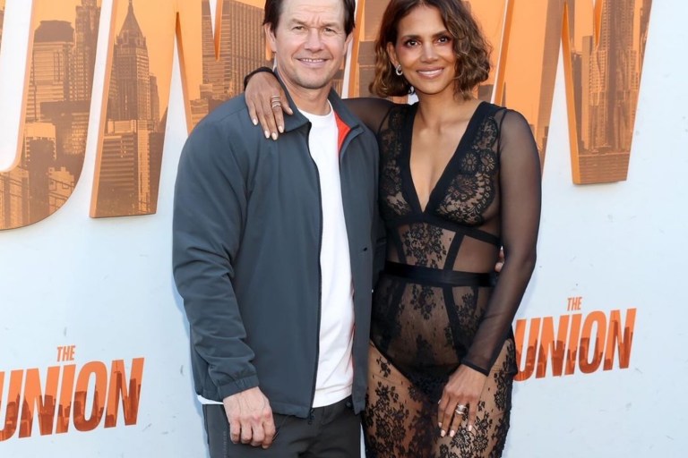 Halle Berry Wears Black Lace La Perla 2016 Dress to The Premiere of the Union in LA