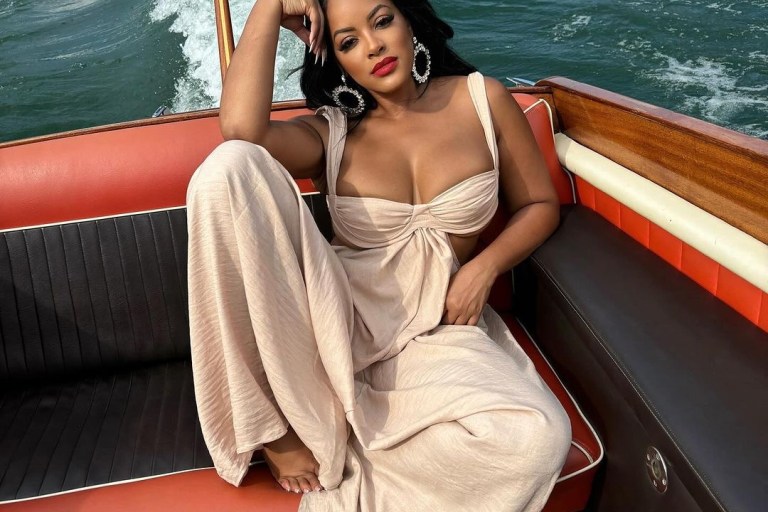 Malaysia Slays on her Birthday in Wide Legged Cut out Jumpsuit from BeautyLifeFun Shop