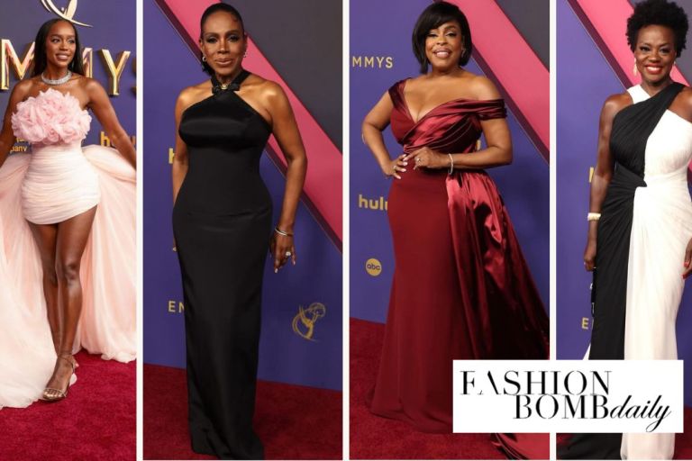 The Top 10 Best Dressed at the 2024 Emmy Awards: Aja Naomi King in Giambattista Valli, Sheryl Lee Ralph in Versace, Niecy Nash Betts in Custom Christian Siriano & More