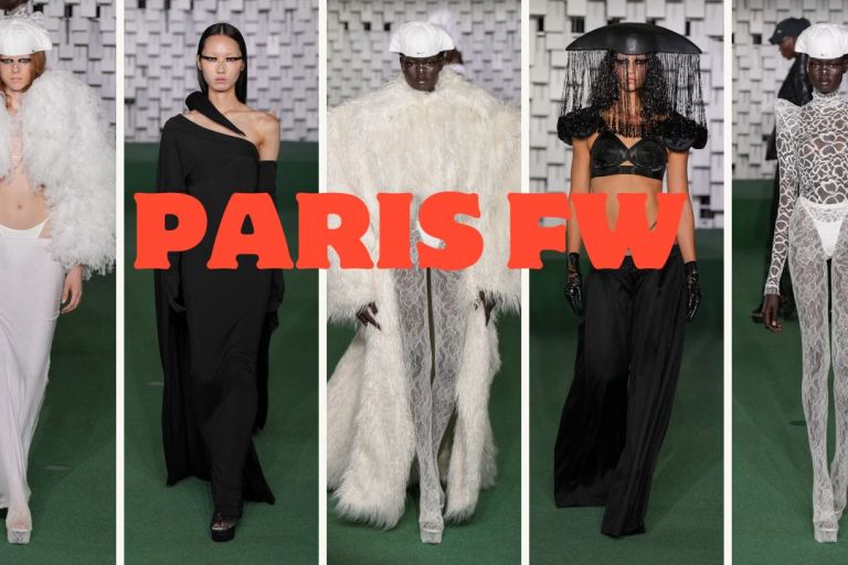 Luis De Javier’s Spring / Summer 2025 Oozes Chic Sensuality in White and Black