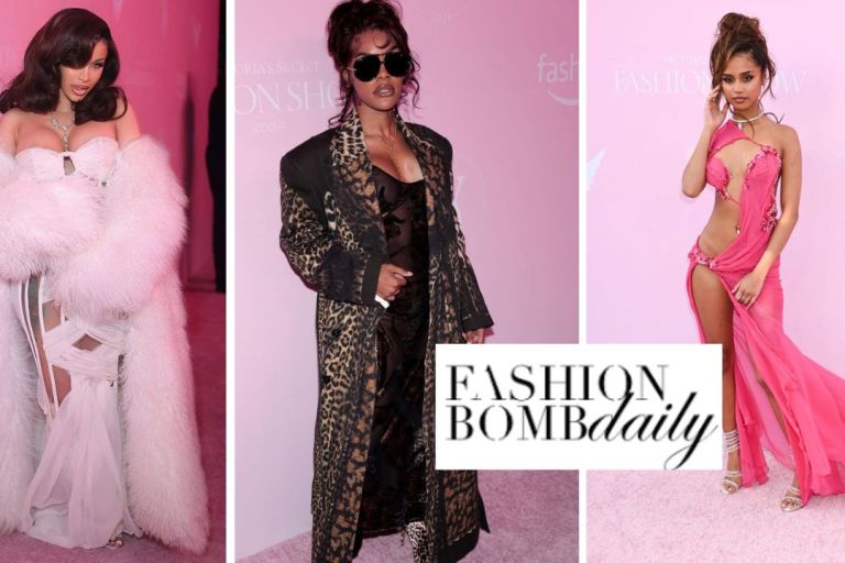 On The Scene at the Victoria Secret Fashion Show: Cardi B in Custom Dsquared2, Teyana Taylor in Jean Paul Gaultier, Tyla in Salih Balta,  & More!