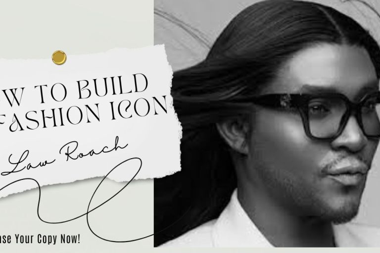 Law Roach Promoted his Book “How To Build a Fashion Icon” in a Red Gucci Look with NYFW Founder Fern Mallis