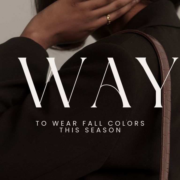 Six Ways to Wear Fall Colors This Season