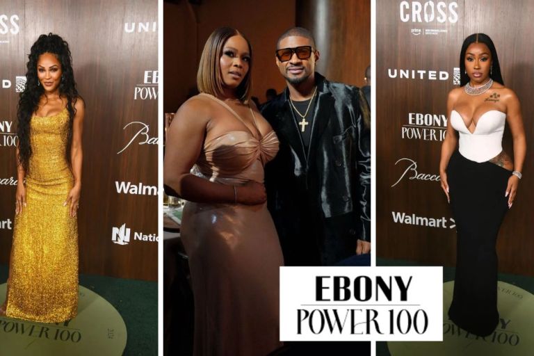 EBONY Power 100 Gala Best Dressed Celebs: Meagan Good Stuns in a Yellow Eteri Couture Gown, Yung Miami Poses in Rafik Saki, and Usher in Ferragamo and Hermes + More!