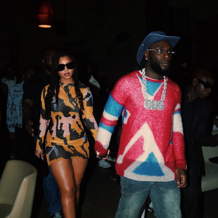 Fashion Bomb Couple Chloe Bailey and Burna Boy Make Waves in Lago in McQueen