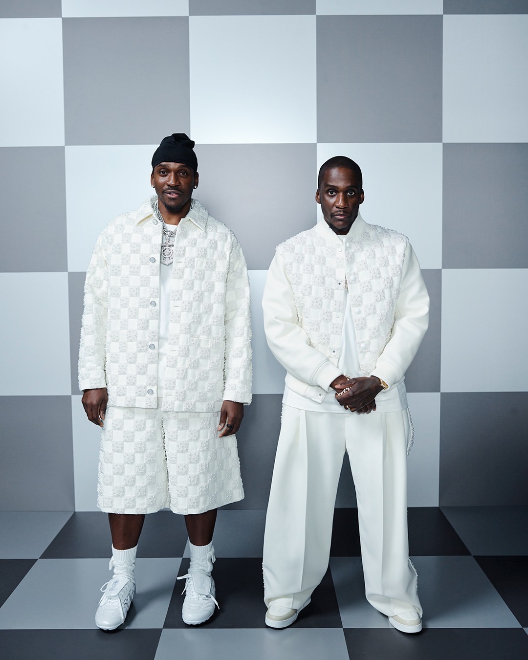 Sabrina And Idris Elba Aaron Pierre And More Attend The Louis Vuitton Mens Fall 2025 Show In Paris IMG 1344