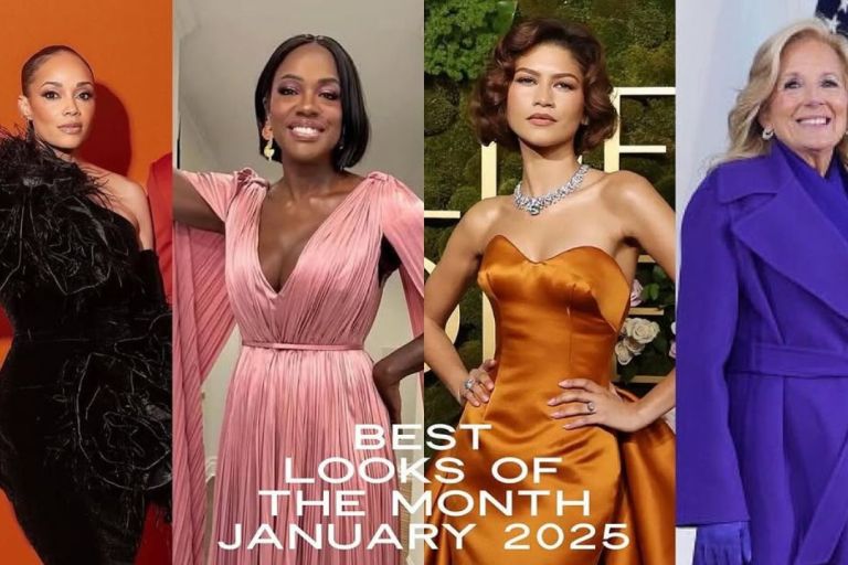 Best Looks of the Month January 2025: Zendaya Stuns in an Orange Louis Vuitton Gown, KeKe Palmer Slays in a Teal Dior Suit, Rihanna Stuts in a Black ‘The Attico’ Leather Jacket + More!