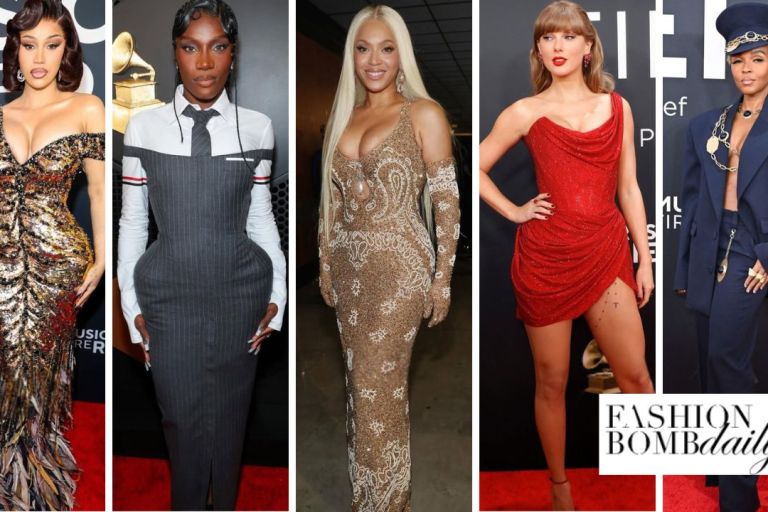 Top 10 Best Dress Celebs at the 2025 Grammy’s: Beyonce Wins Best Album in a Gold Schiaparelli Dress, Cardi B Dazzles in a Multicolor Roberto Cavalli Feather Gown, Doechii Turns Heads in a Grey Pinstripe Thom Browne Look + More!