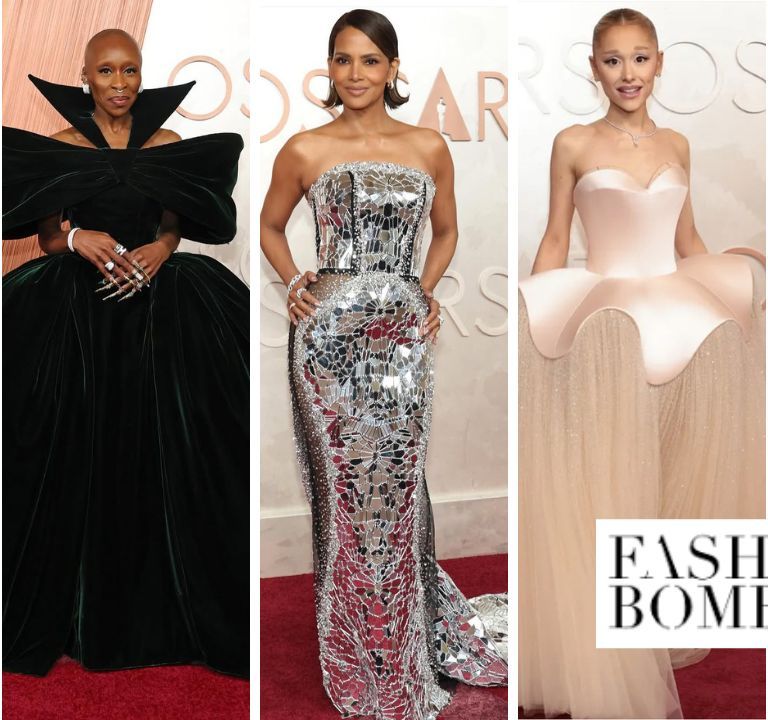 Best-Dressed at the Oscars 2025: Doja Cat Stun in a Embellished Balmain Leopard Dress, Cynthia Erivo Delivers Wow-factor in a Black Louis Vuitton Gown,  Halle Berry Look Sensational in a Silver Christian Siriano Dress + More!