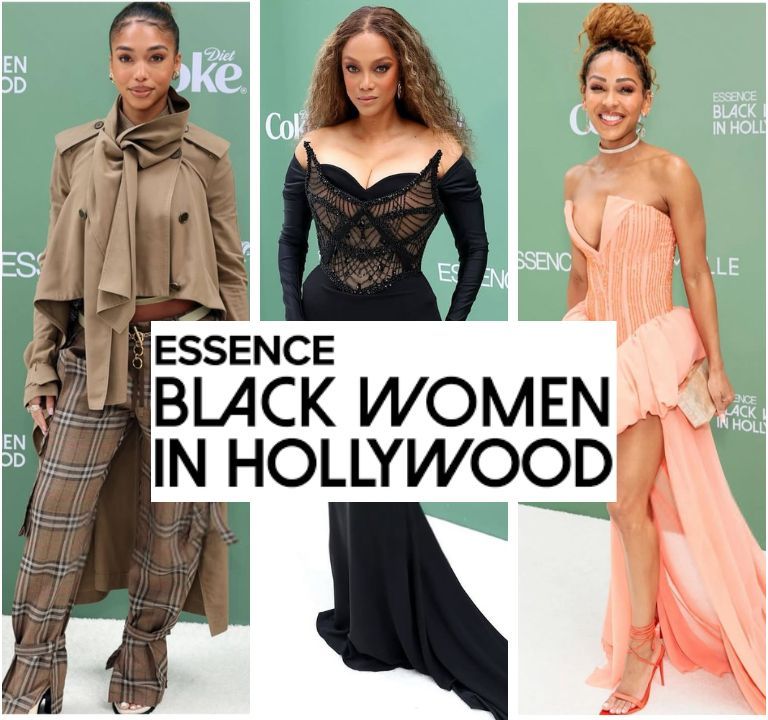 On the Scene at the 2025 Essence Black Women in Hollywood Awards: Teyana Taylor Stuns in a Camel Amiri Dress,  Tyra Banks Slays in a Black Pajtim Raci Gown, Lori Harvey Opts for a Plaid Burberry Look + More!