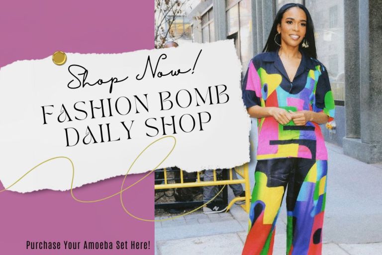 Michelle Williams Stuns in a Multicolor Bruce Glen ‘Amoeba Set’ on the Tamron Hall Show (Shop the Look Here!)