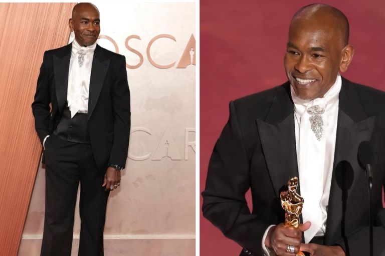 Paul Tazewell Breaks History Winning ‘Costume Design’ at the Oscars in a Custom Black Dolce & Gabbana Suit