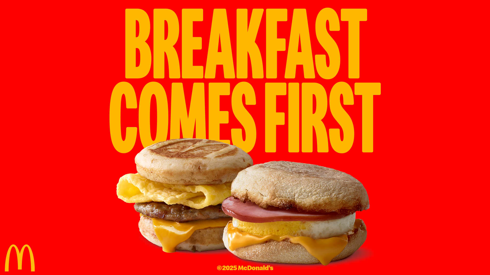 With McDonalds BREAKFAST COMES FIRST Because Skipping Breakfast Isnt Cute