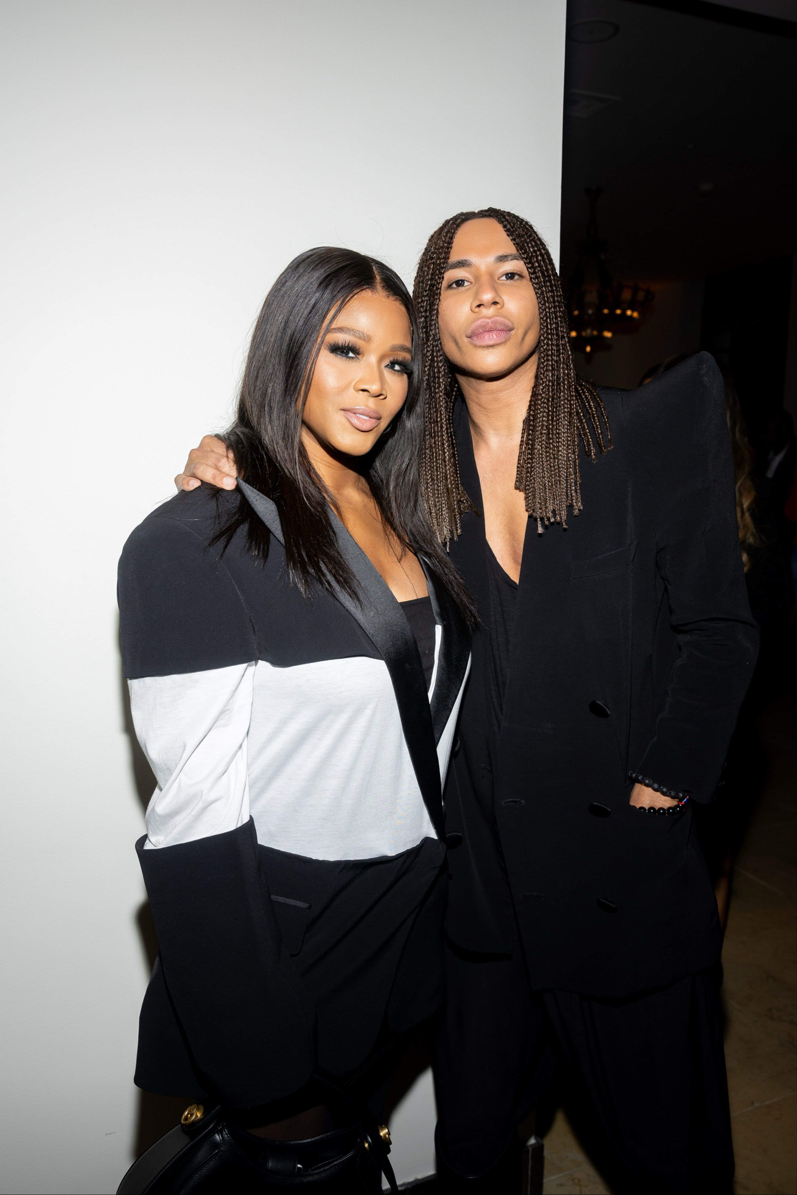 Claire Sulmers Claires Life Balmains Event In LA With Olivier Rousteing Babyface Tina Odjaghian And More IMG 7242