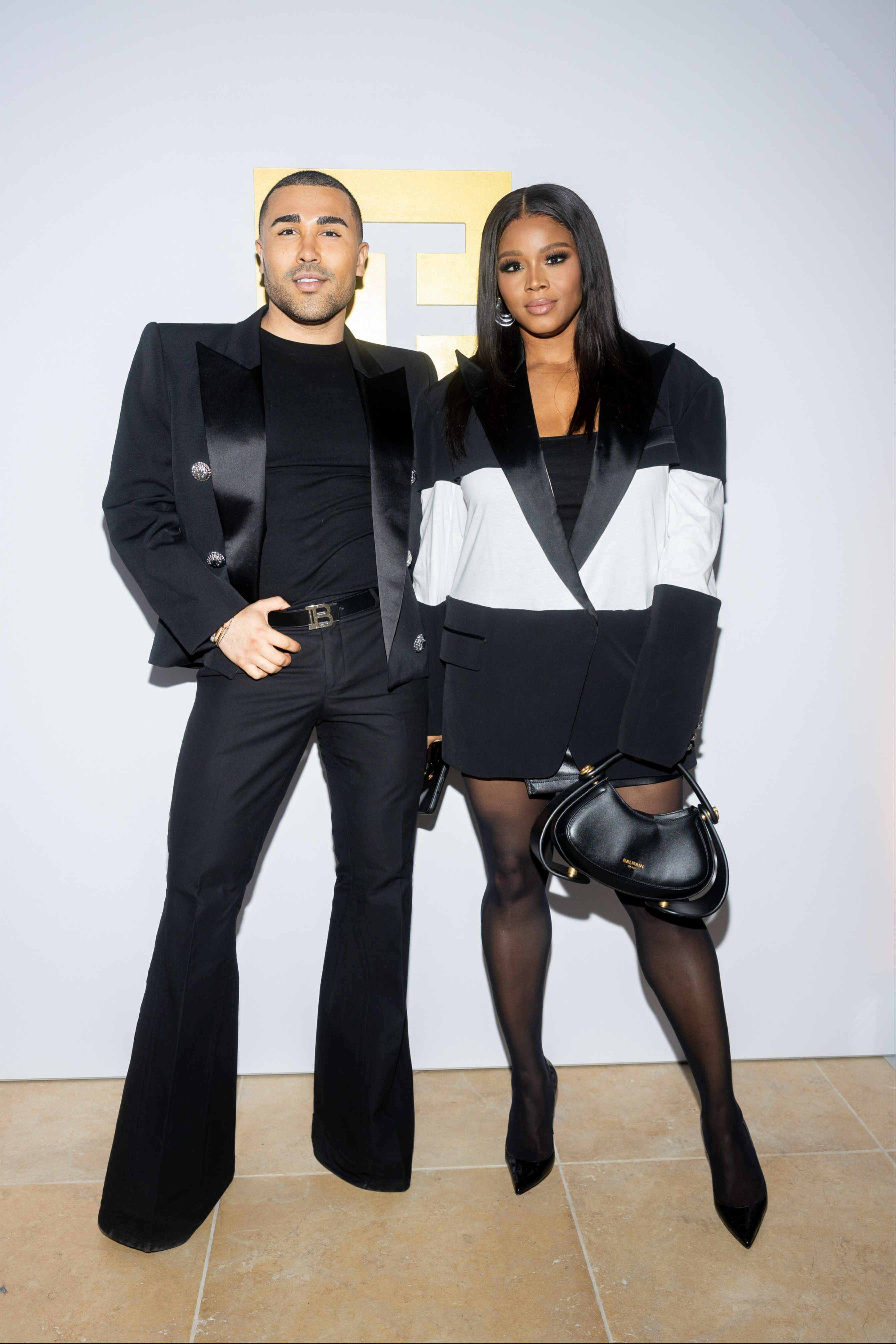 Claire Sulmers Claires Life Balmains Event In LA With Olivier Rousteing Babyface Tina Odjaghian And More Walter CollectionIMG 7229