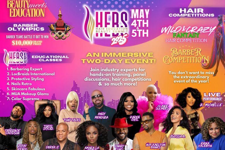 Bomb Event Alert: The Hair Education Beauty Summit May 3-5th in Secaucus, New Jersey