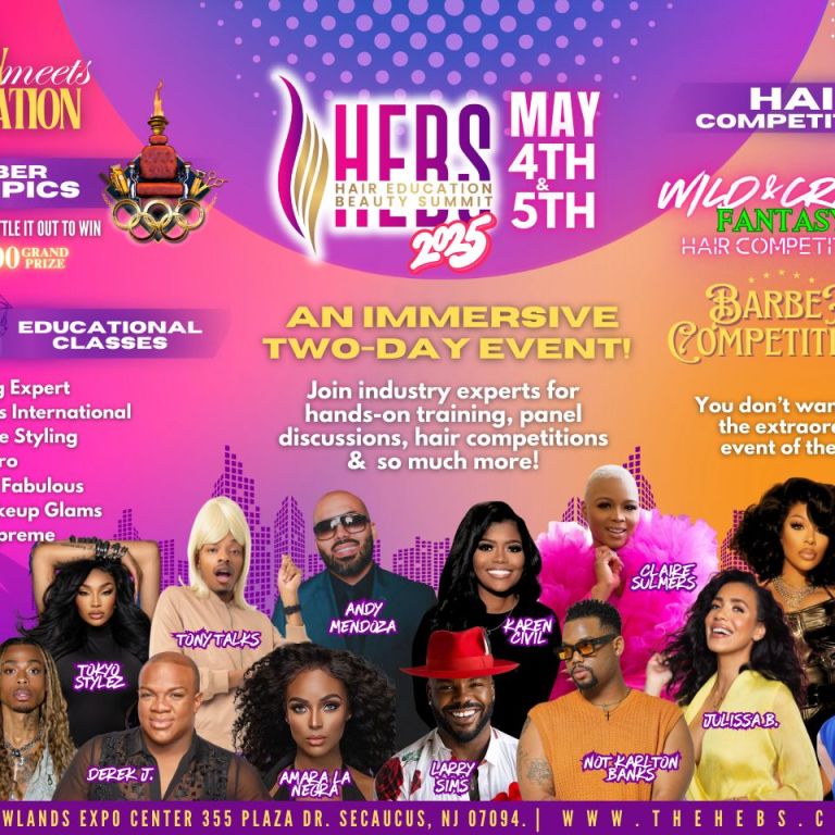 Bomb Event Alert: The Hair Education Beauty Summit May 3-5th in Secaucus, New Jersey