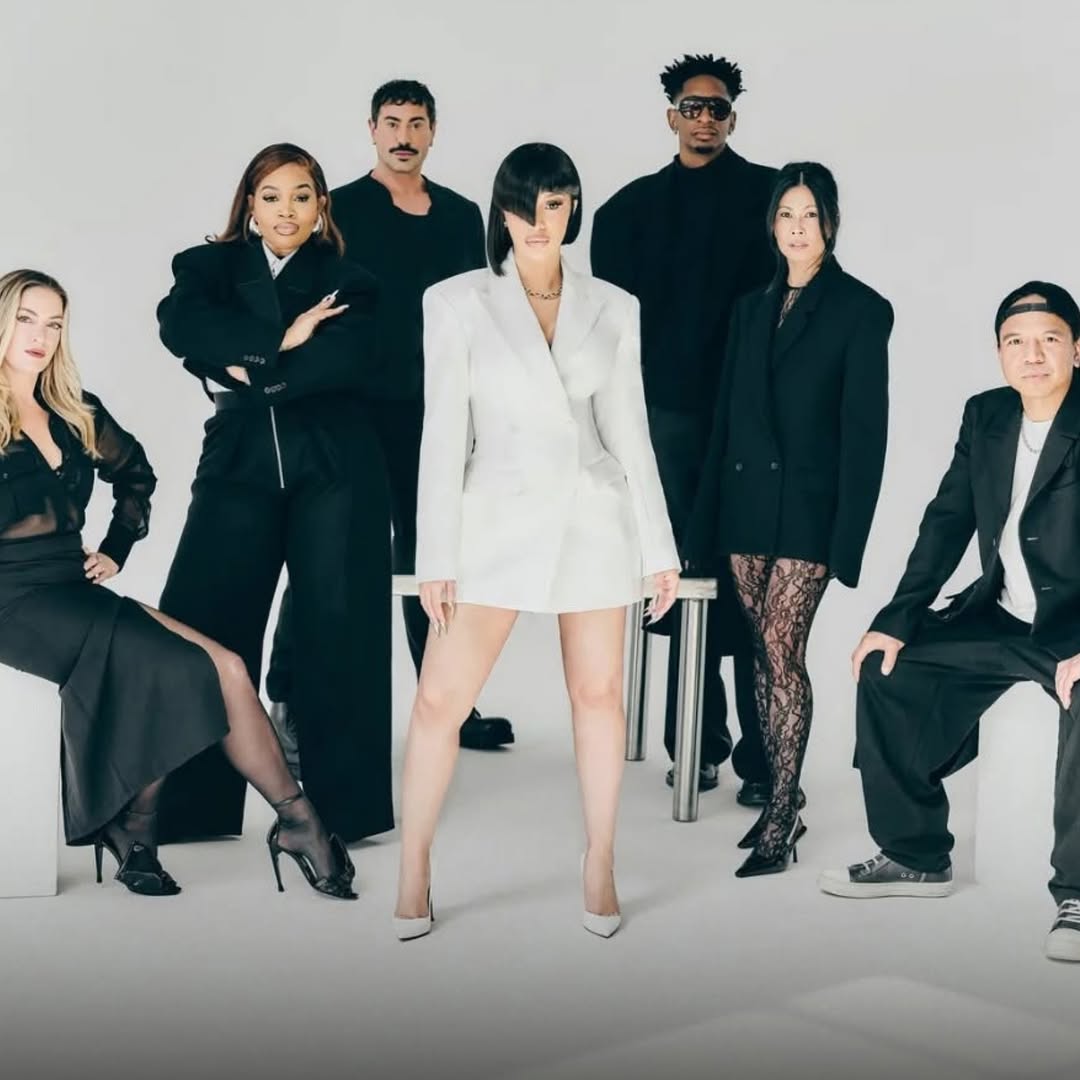 Fashion News Cardi B Announces Joint Venture With Revolve Group In A White Double Breasted Blazer Dress