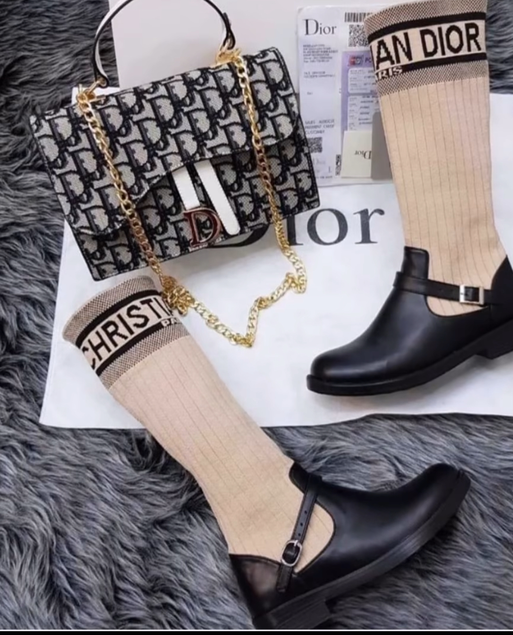 Onijah Robinson Was Spotted In A Purple Savage X Fenty Set With A White Sequins Jacket And Christian Dior Boots 2