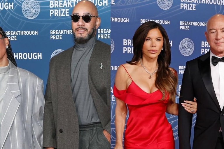 On the Scene: The Breakthrough Prize Featuring Alicia Keys & Swizz Beatz in Fear of God Suits, Lizzo in Wine Robert Wun, Lauren Sanchez in Red John Galliano, and more!