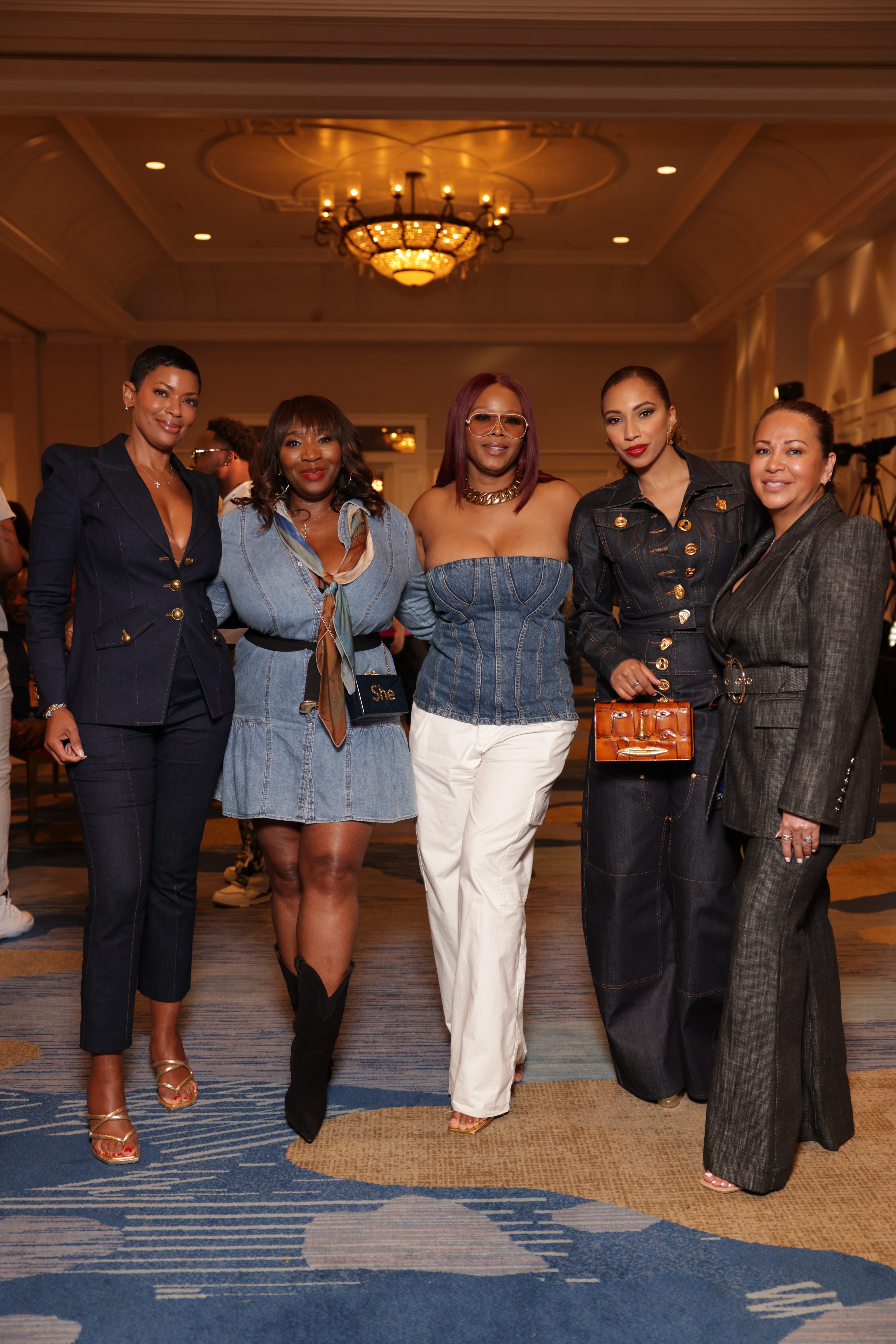 Inga Beckham ExcelerateHer 2025 Closes With A Denim Fueled Celebration Of Culture Featuring MC Lyte Kim Blackwell Crystal Renee And More Rotated