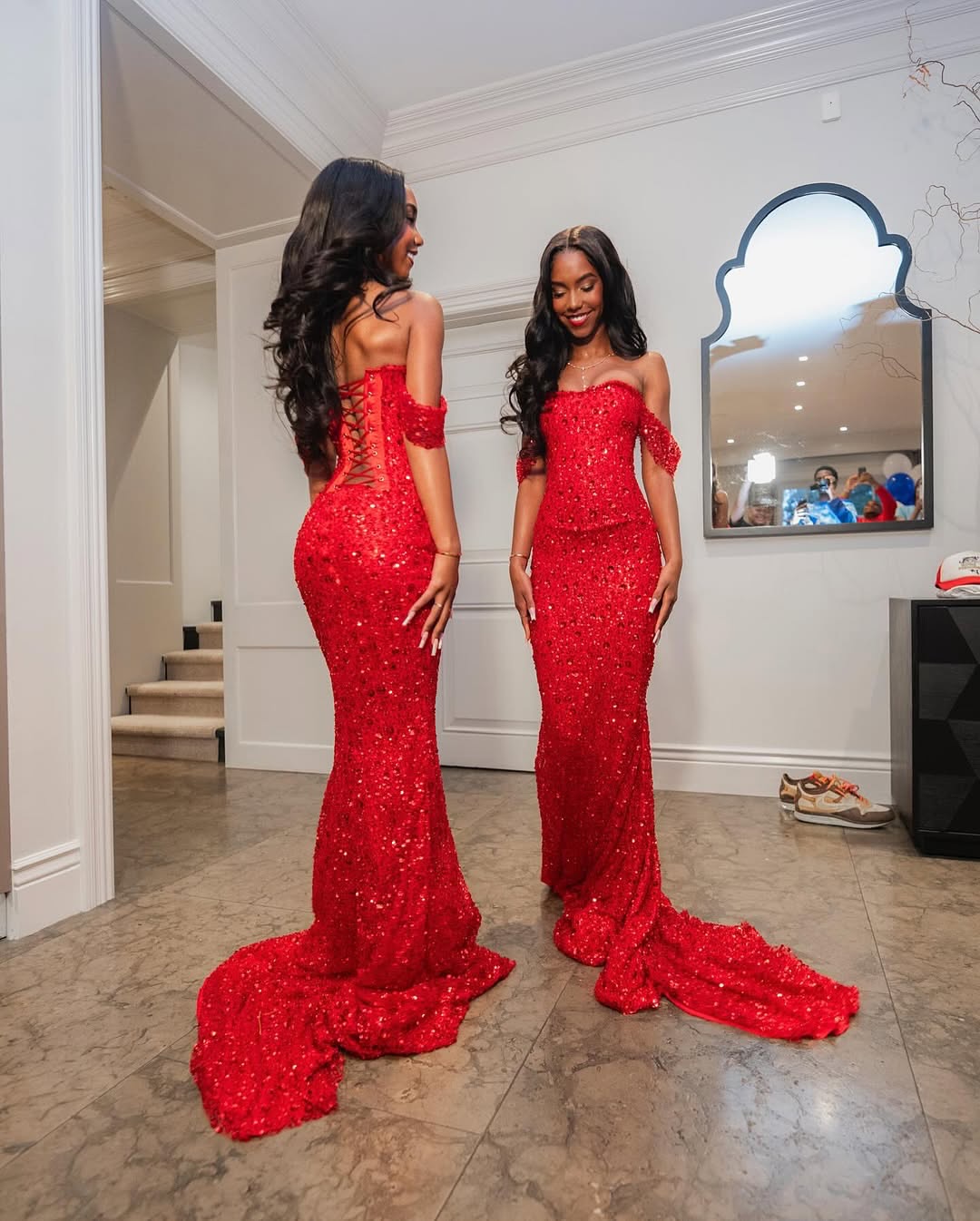 888 Red Hot In Kellie Ford The Combs Kids Showcase Style And Strength Amidst The Storm