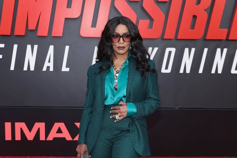 Angela Bassett Wears Ozwald Boateng Green Suit to the Mission: Impossible – The Final Reckoning Premiere