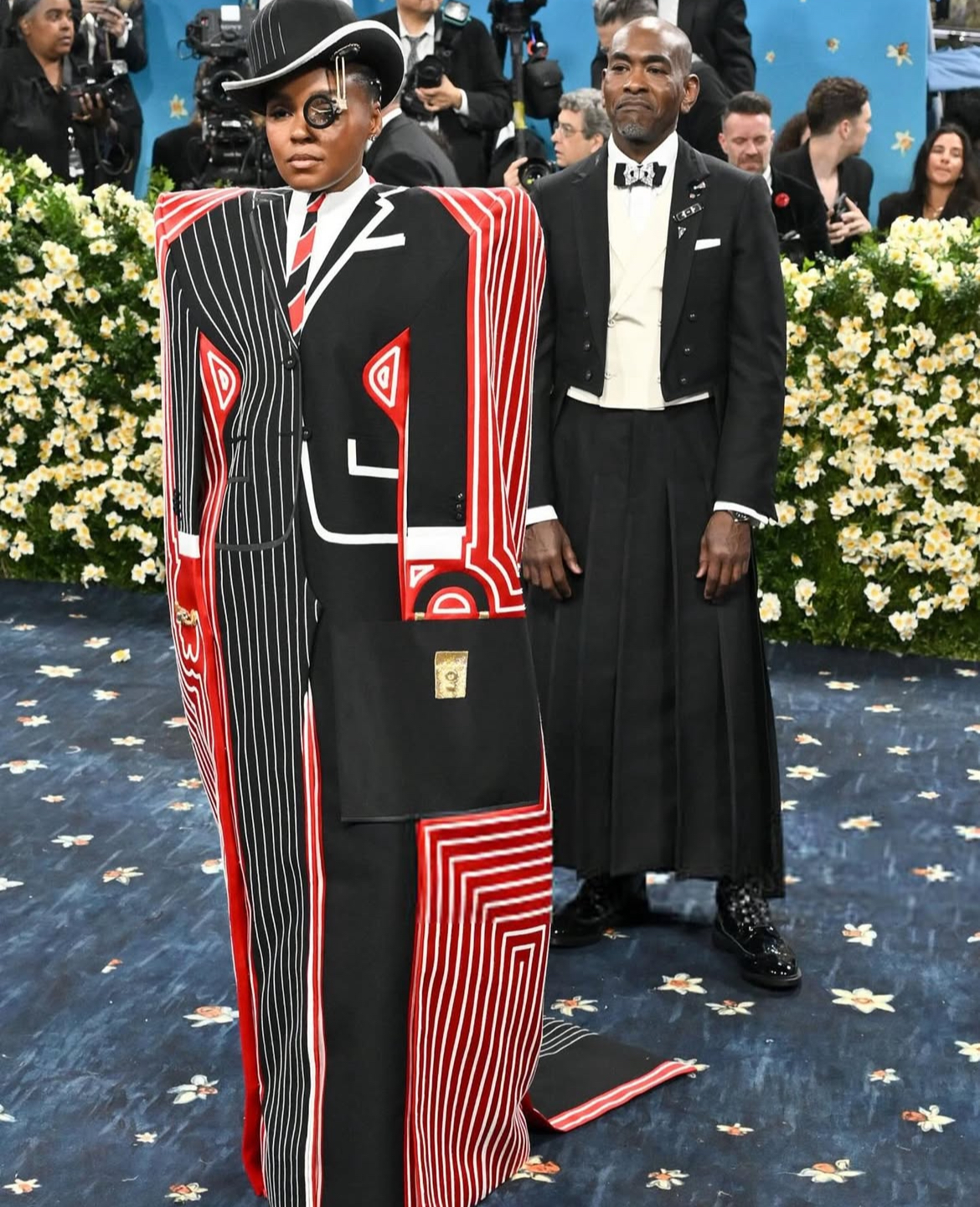 BeautyLifeFun Best Dressed At The 2025 MET Gala Superfine Tailoring Black Style 40
