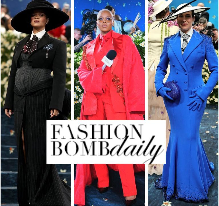 On the Scene at the 2025 MET Gala: Rihanna Debuts Baby Bump in a Black Marc Jacobs Look, Teyana Taylor Stuns in a Red & Grey Ruth E. Carter Suit, Kim Kardashian Looks Sizzling Hot in a Leather Chrome Hearts Set, and Claire Sulmers Owns the Carpet in a Red Custom Swanky Jerry Design + More!