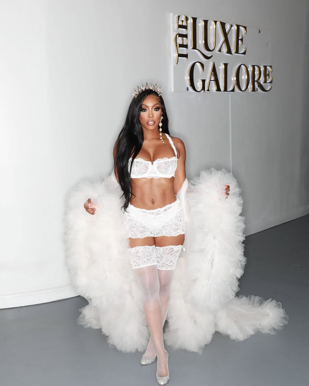 The Real Housewives Of Atlanta Season 16 Cast Promotes 22Pampered By Porsha22 In Colorful Oyemwen Robes Available At BeautyLifeFun Shop 9