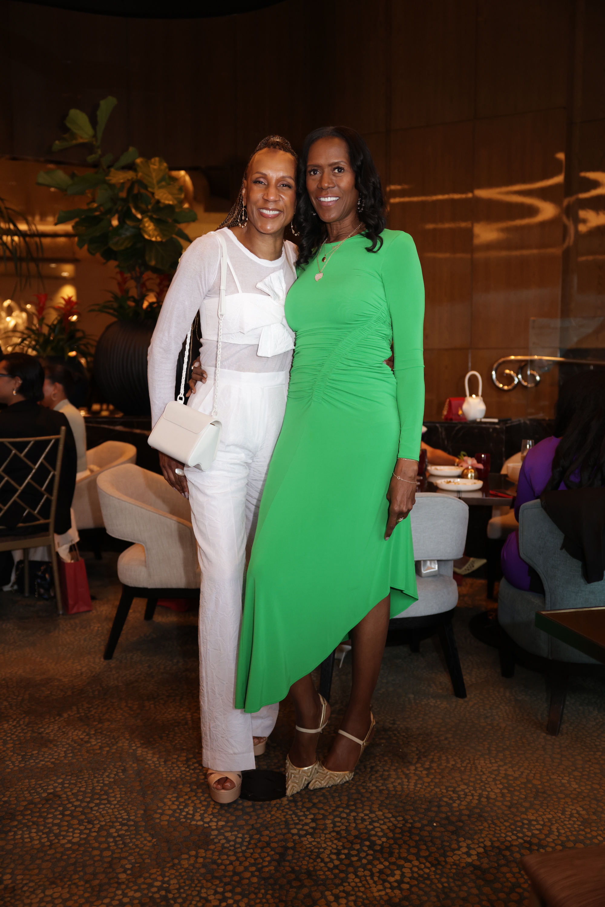 What To Wear To The Studio Museum In Harlem 2025 Luncheon Featuring Aisha McShaw Claire Sulmers In Atelier Ndigo Marva Smalls In Issey Miyake Jerri Devard In Max Mara And More Jerri Devard Eula