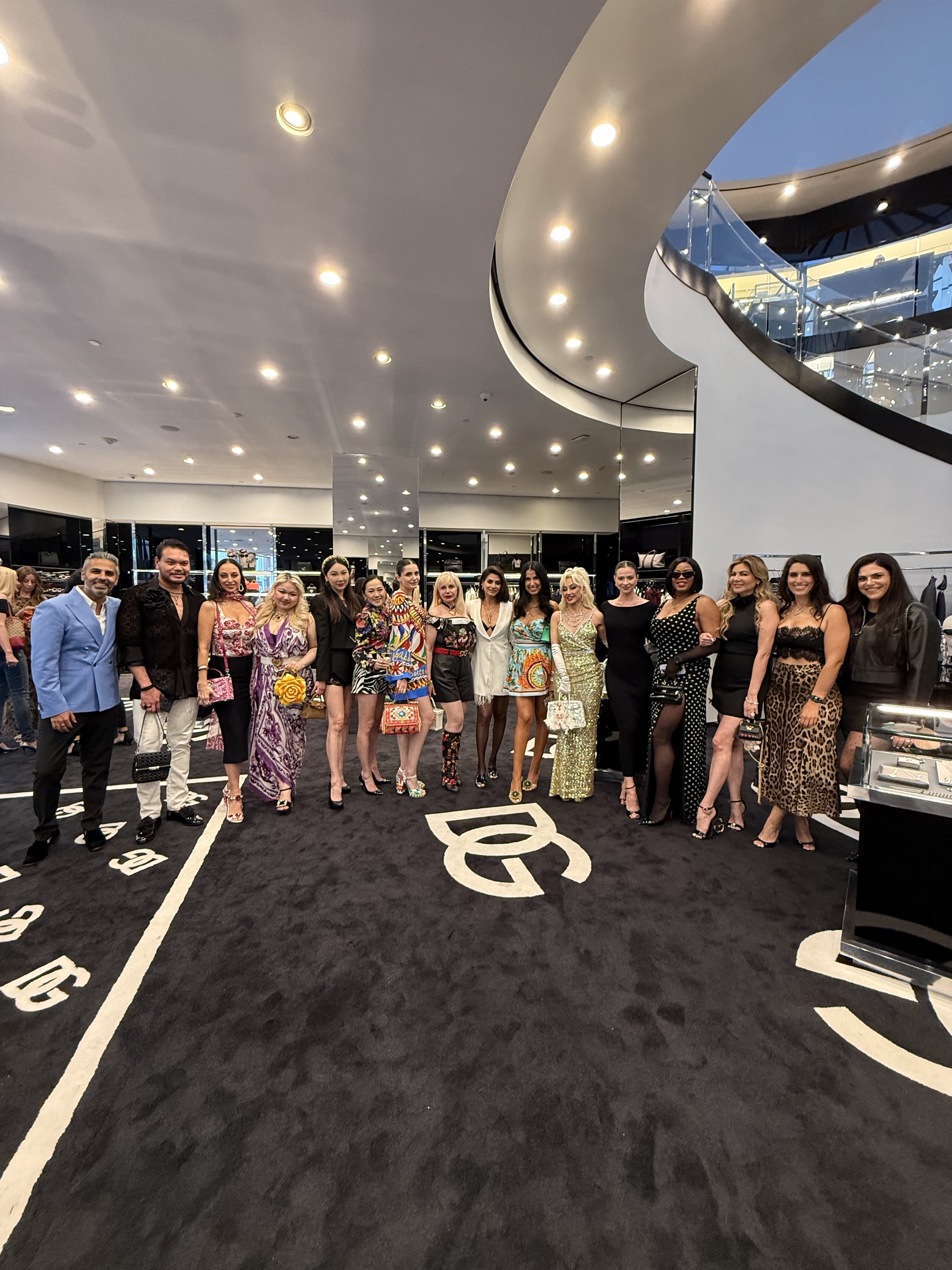 5 Claires Life An Evening Of Shopping And Glamour At Dolce Gabbana With Tina Odjaghian Rotated