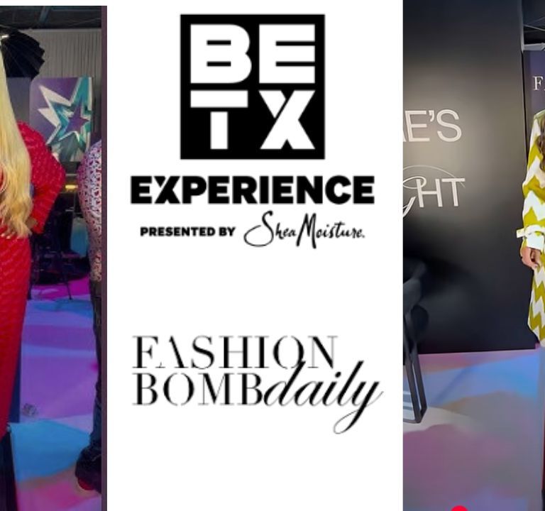 BET X BeautyLifeFun Red Carpet: Nene Leakes in a Red Balenciaga Set, Mya in a House of Gray Printed Trench, Amerie in Blue Rag & Bone Jeans + More