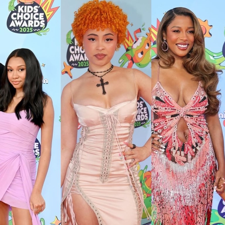 On the Scene at the 2025 Kid’s Choice Awards: Victoria Monet in PatBo, Ice Spice in Pink Dolce & Gabbana, Machine Gun Kelly in Issey Miyake, and More!