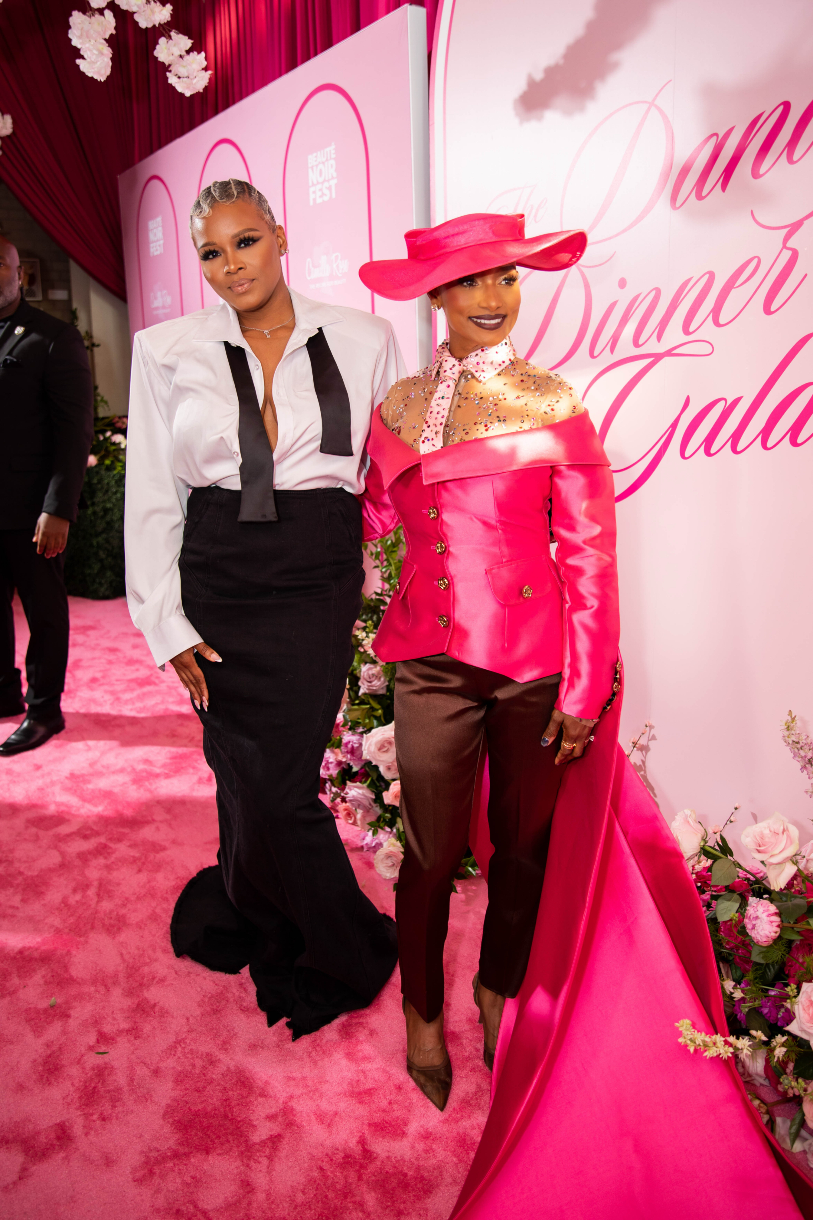 Janell Stephens Claires Life Honored With The Inaugural Fashion Award At Camille Rose Naturals Beaute Noire Gala With Janell Stephens Yandy Smith Monyetta Shaw And Derek J