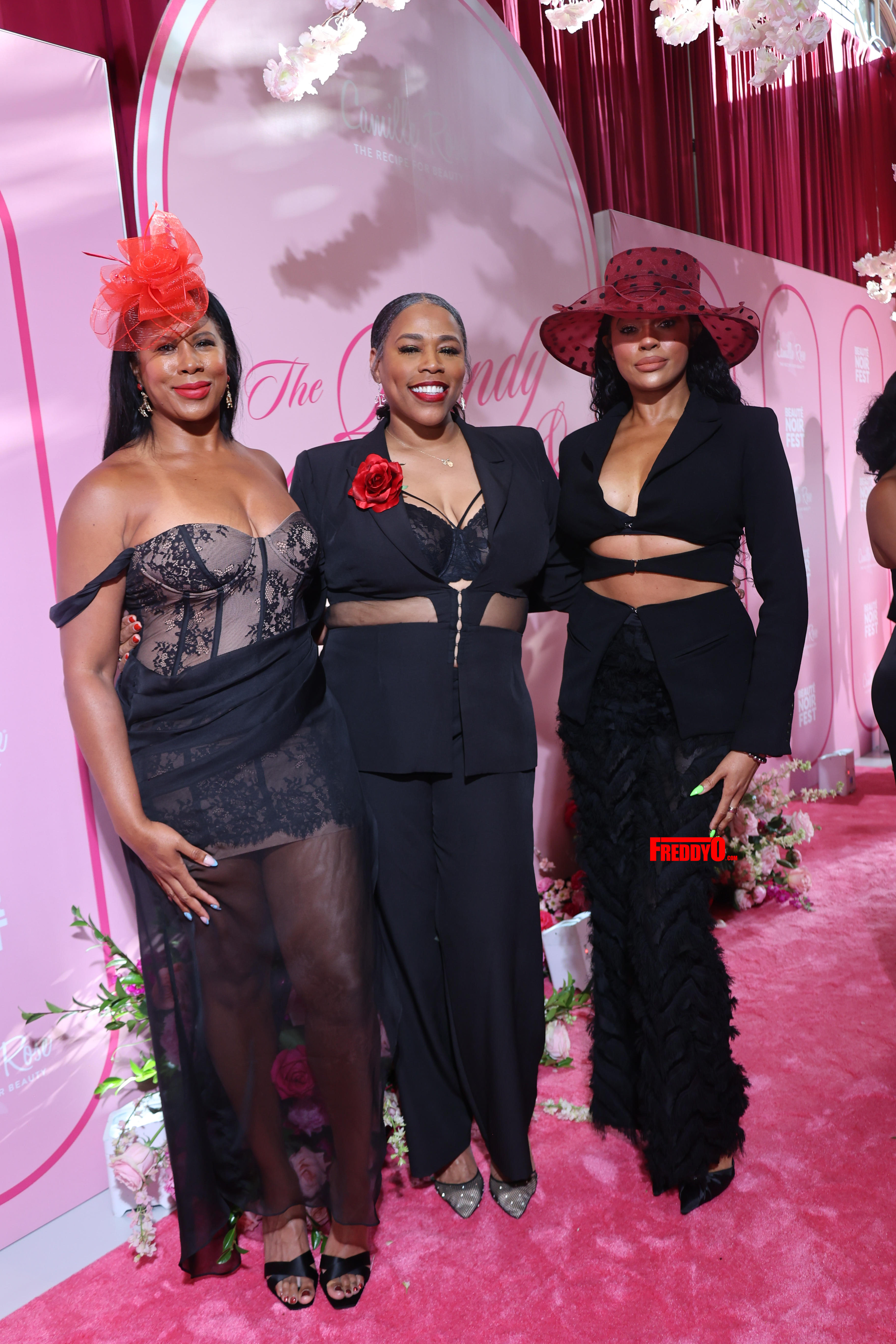 Nicci Gilbert Claires Life Honored With The Inaugural Fashion Award At Camille Rose Naturals Beaute Noire Gala With Janell Stephens Yandy Smith Monyetta Shaw And Derek J