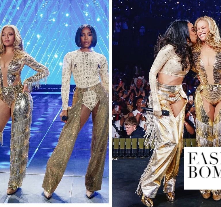 Destiny Child Reunites at the Cowboy Carter Tour with Beyonce in Gold Fringed Lapointe
