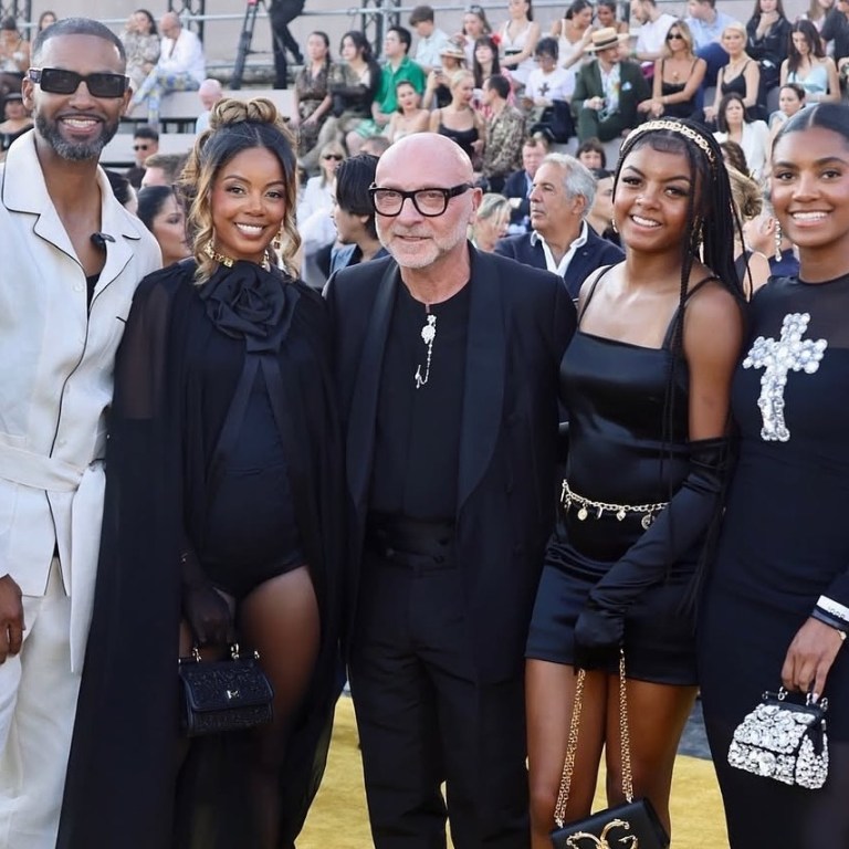 Fashion Bomb Family: Monique, Melvin, Mia, and MacKenzie Rodriguez Stun at the Dolce & Gabbana Alta Moda Show in Rome In Dolce Gabbana Looks