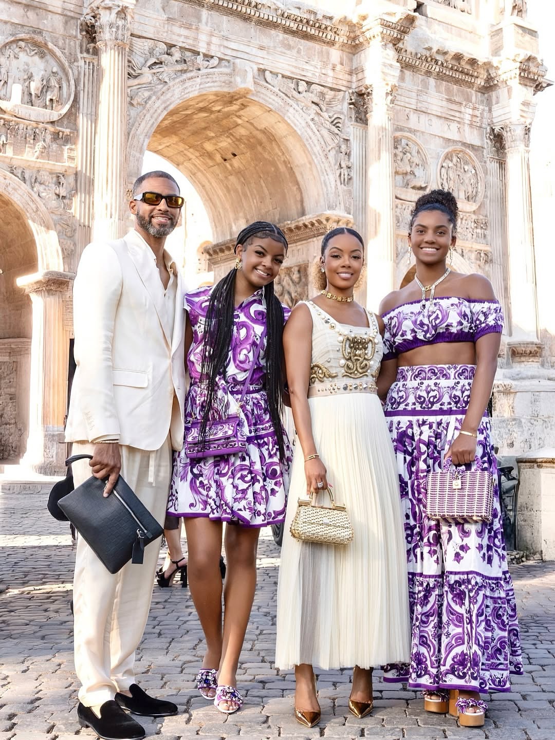 Fashion Bomb Family Monique Melvin Mia And MacKenzie Rodriguez Stun At The Dolce Gabbana Alta Moda Show In Rome In Dolce Gabbana Looks Image 1753115003 1 2