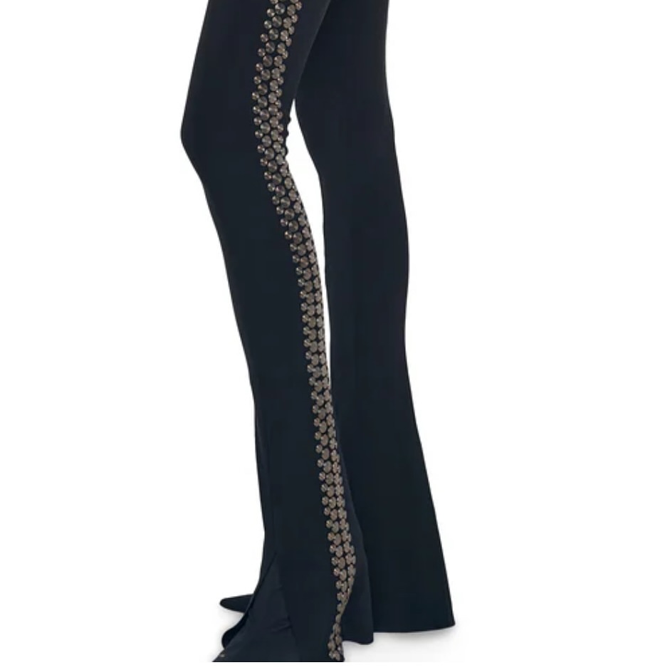 You Ask We Answer Keyshia Kaior Posed In A Black Norma Kamali Studded Look Alongside Hubby Gucci Mane