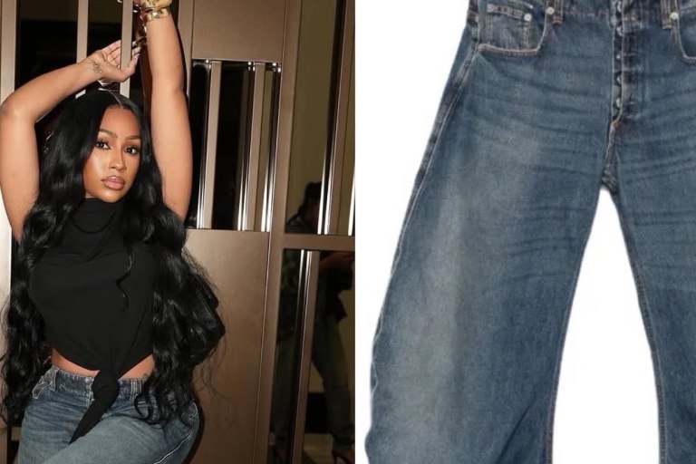 Yung Miami Rocks Balloon Denim by Jean Paul Gaultier — Shop the Look!