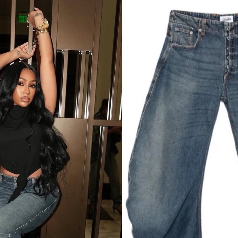 Yung Miami Rocks Balloon Denim by Jean Paul Gaultier — Shop the Look!