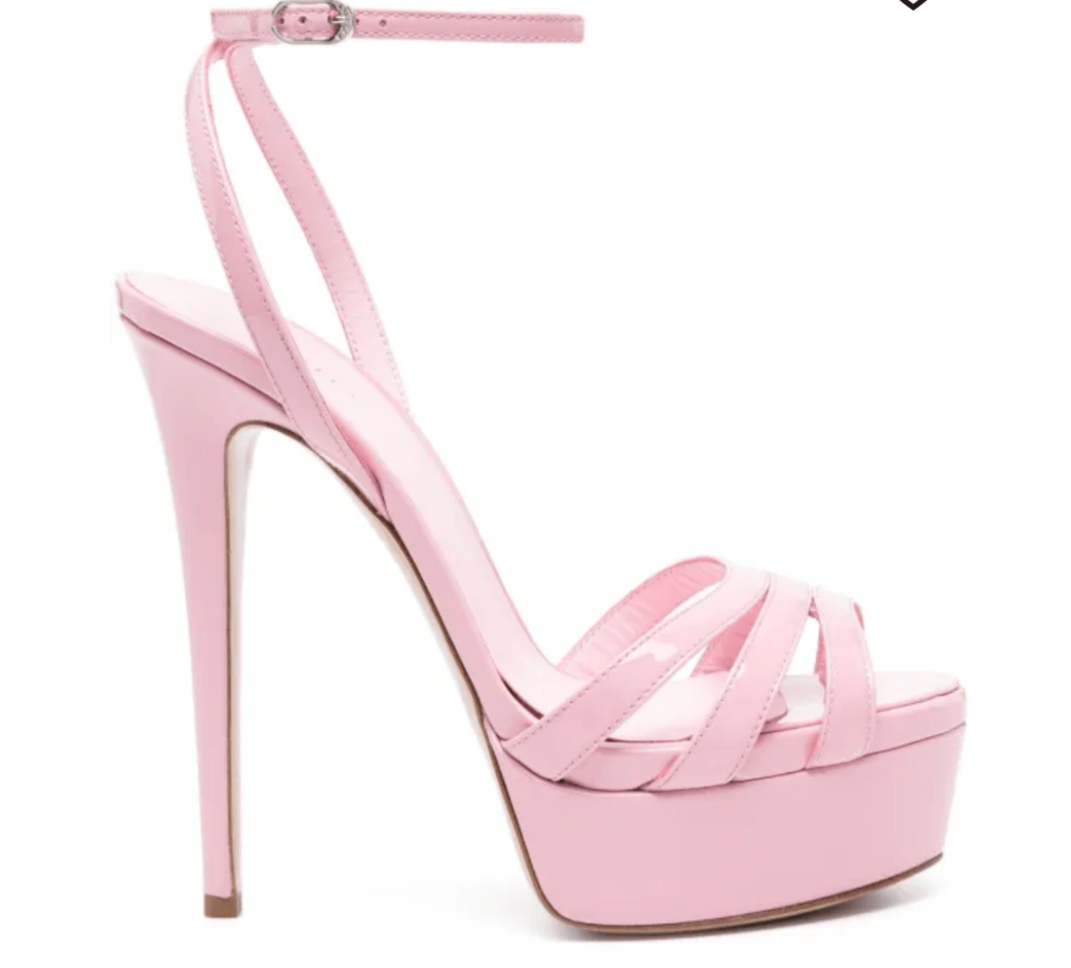 Cardi B Raps In Pink Polka Dot Alaia Dress And Le Silla Platforms For Imaginary Playerz IMG 2712