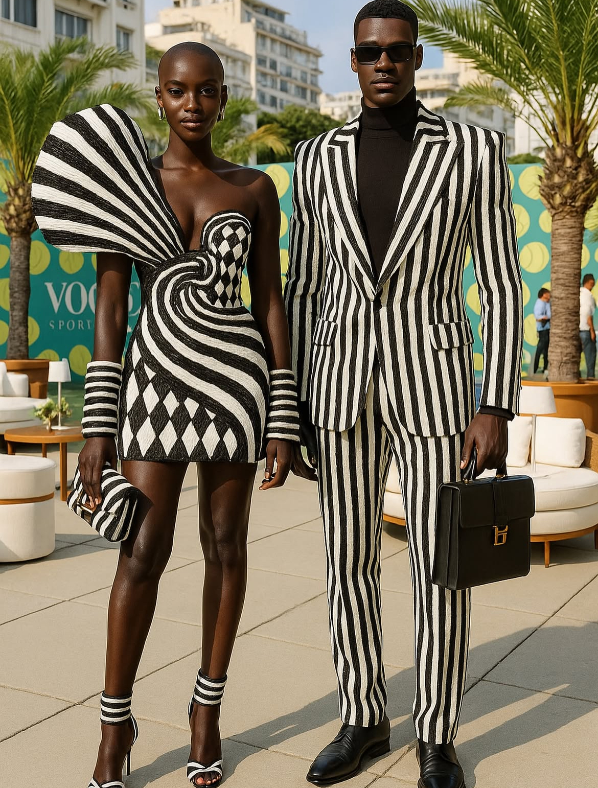Dress Code Calls For Black And White Extraordinary Looks 3