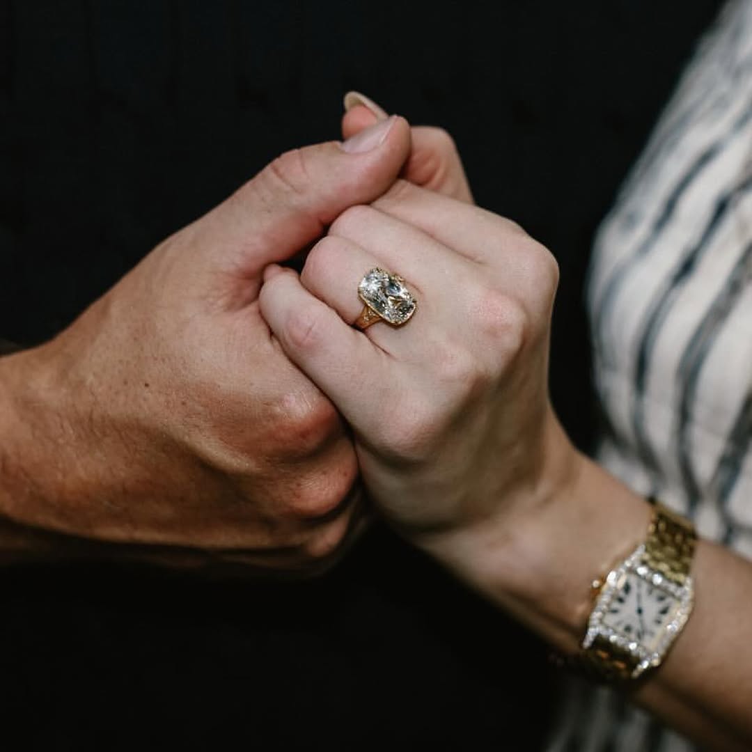 Taylor Swift And Travis Kielce Announce Their Engagement In Navy And White Polo Ralph Lauren Looks 3