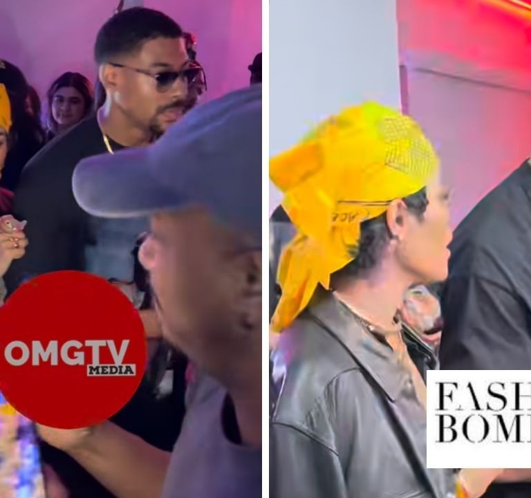 Fashion Bomb Couple: Teyana Taylor Steps out in All Black with Beau Aaron Pierre at her “Escape Room” Album Release Party