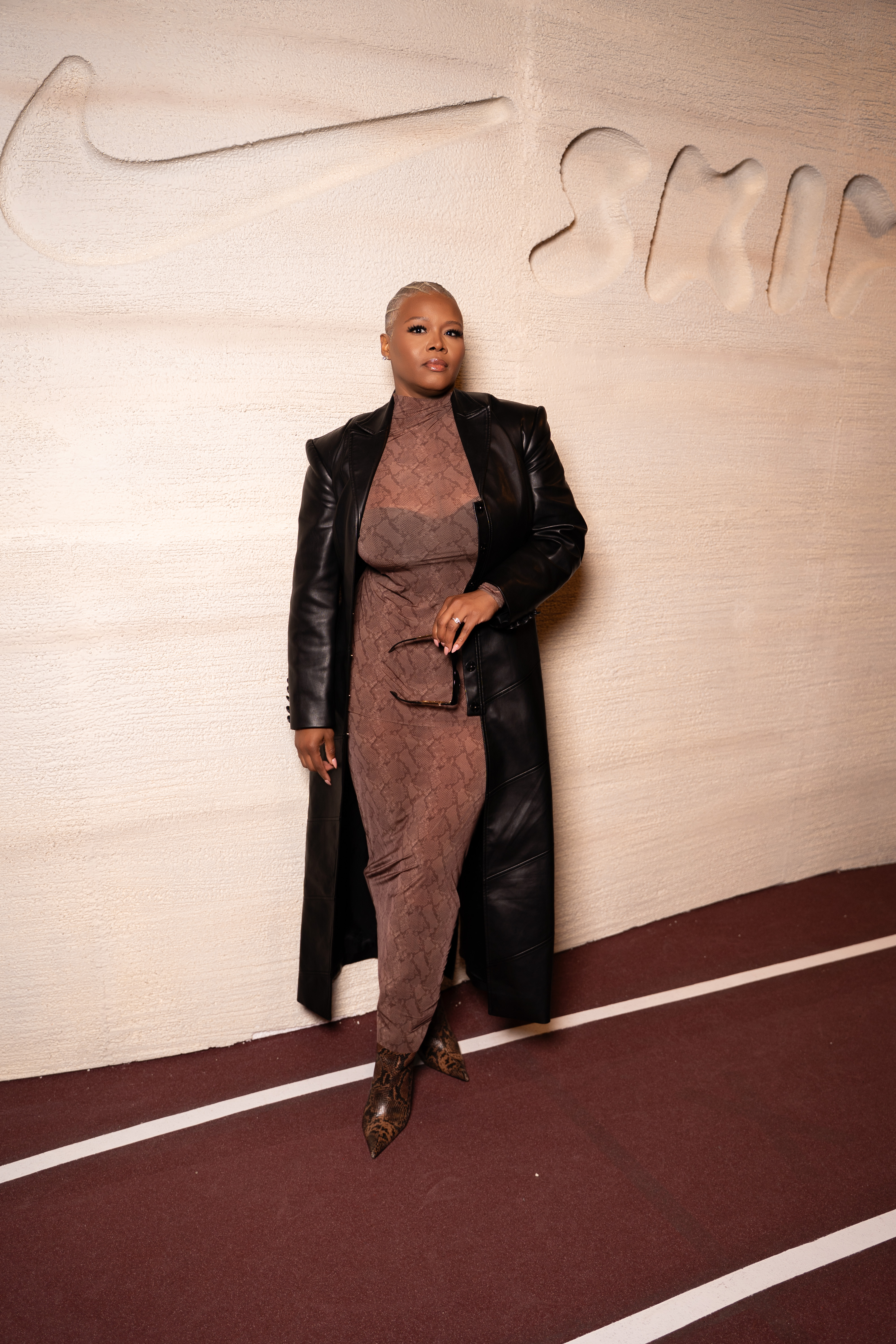 Claires Life Kim Kardashian Khloe Kardashian Kris Jenner Serena Williams Latto Teyana Taylor And More Attend Nike X Skims Launch Party In New York DSC09445